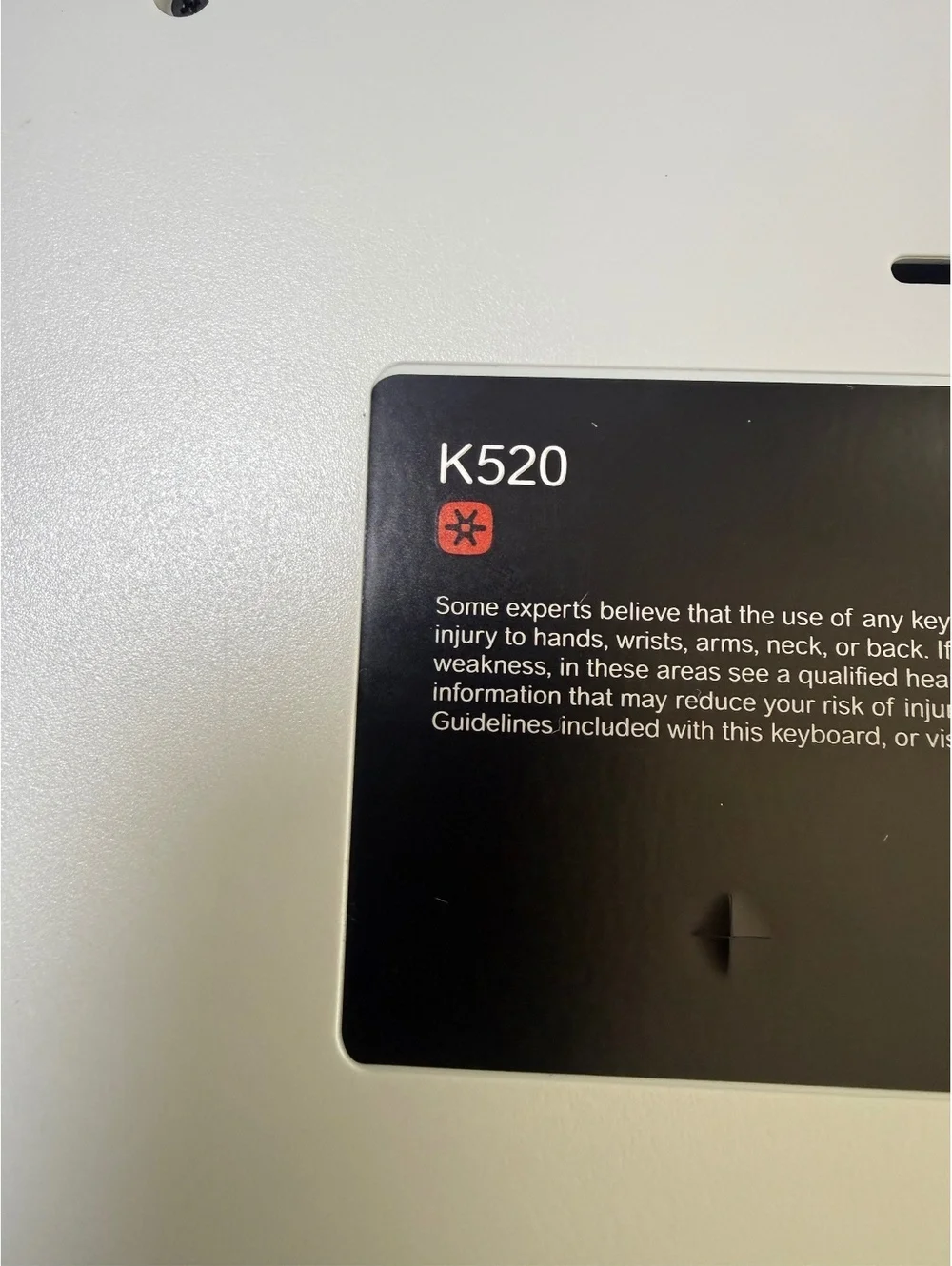 Logitech Wireless Keyboard K520 with dongle